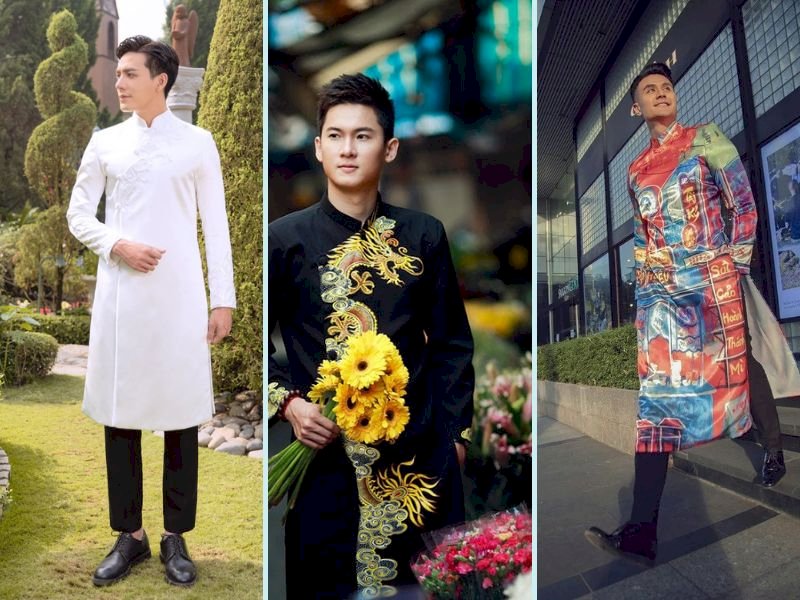 Một số cách tạo dáng chụp ảnh áo dài nam độc đáo và hiệu quả