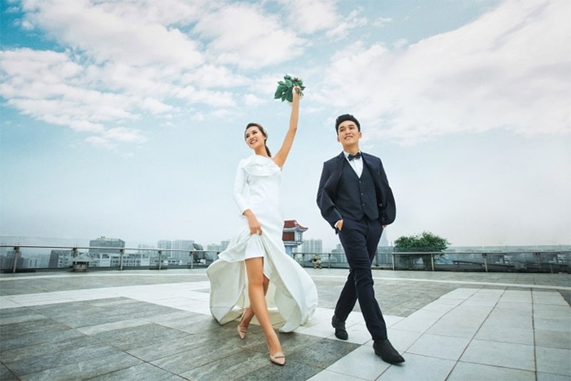 [Mới 8/2025] Background chụp hình cưới độc đáo và đầy ấn tượng