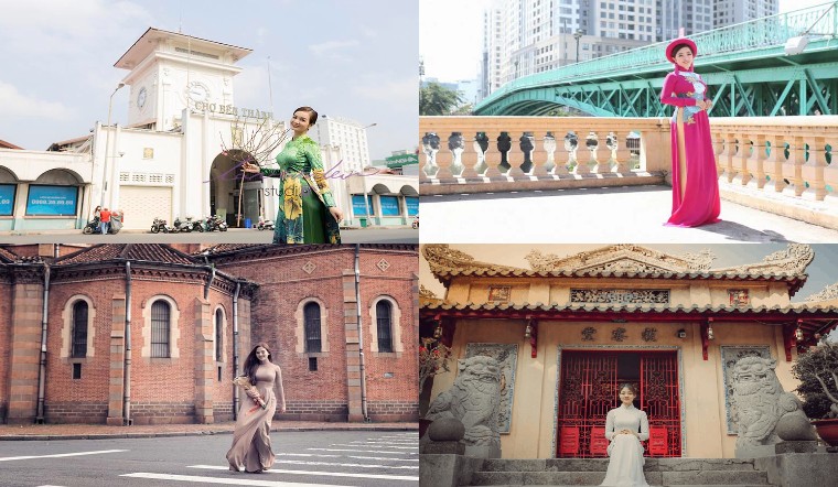 Chụp hình Tết 2026 tại TP.HCM với nhiều concept sáng tạo