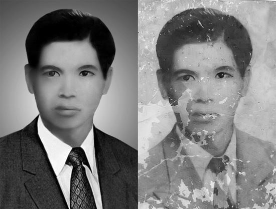 Ghép ảnh – Phục chế ảnh cũ theo yêu cầu chỉnh đến khi ưng