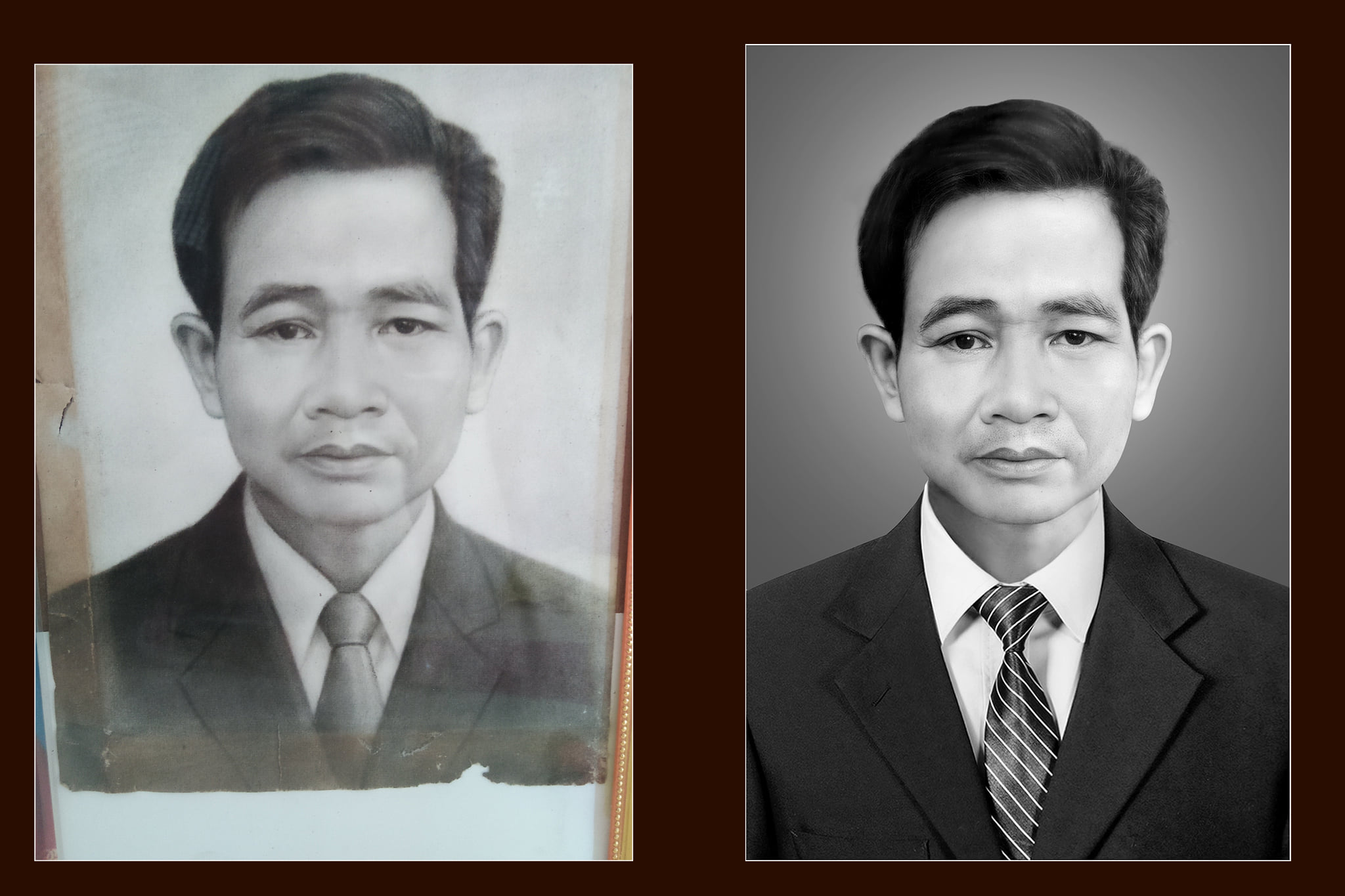 Ghép ảnh – Phục chế ảnh cũ theo yêu cầu chỉnh đến khi ưng