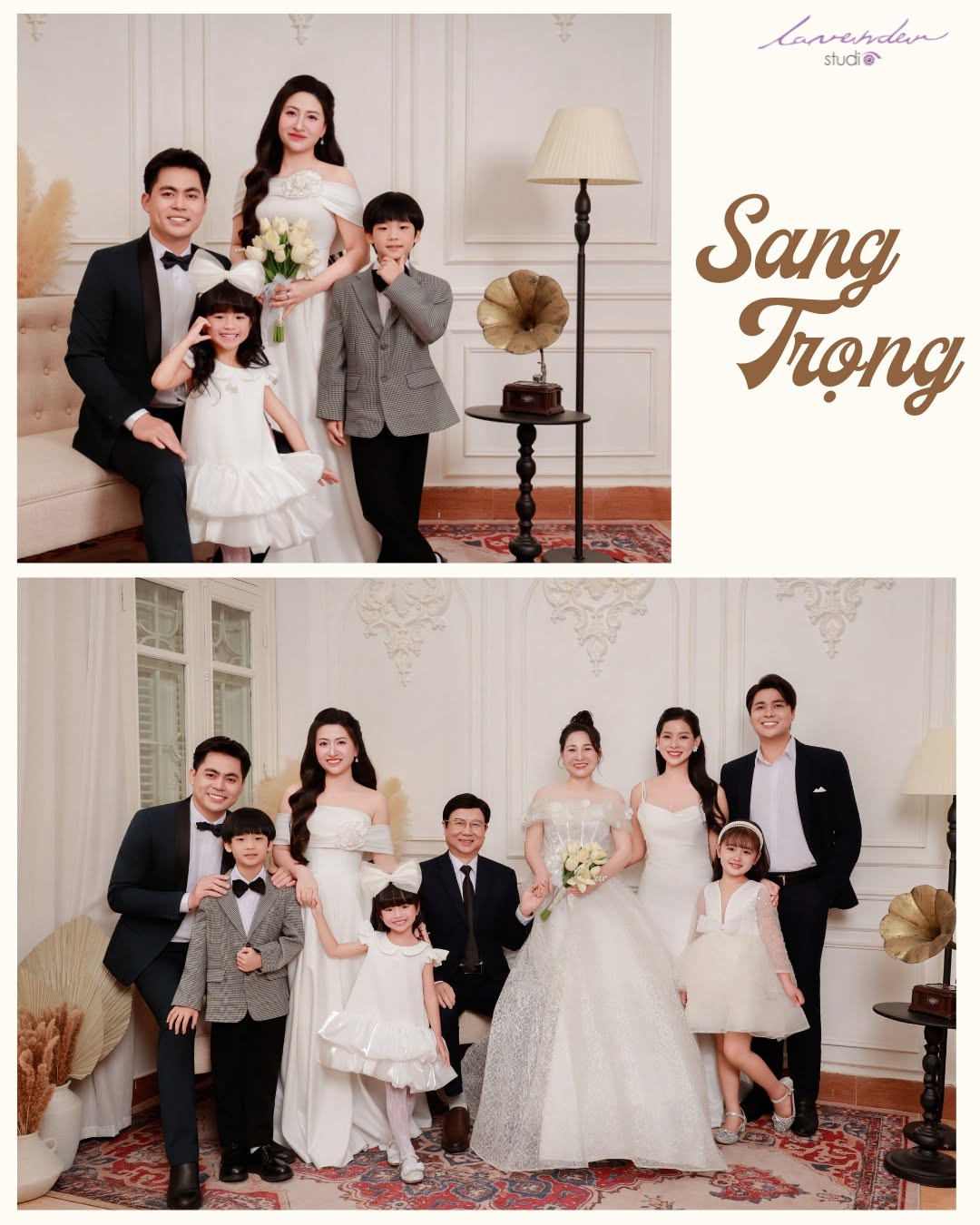 Chụp ảnh gia đình tại studio: sang trọng và hiện đại Chụp ảnh gia đình tại studio: sang trọng và hiện đại