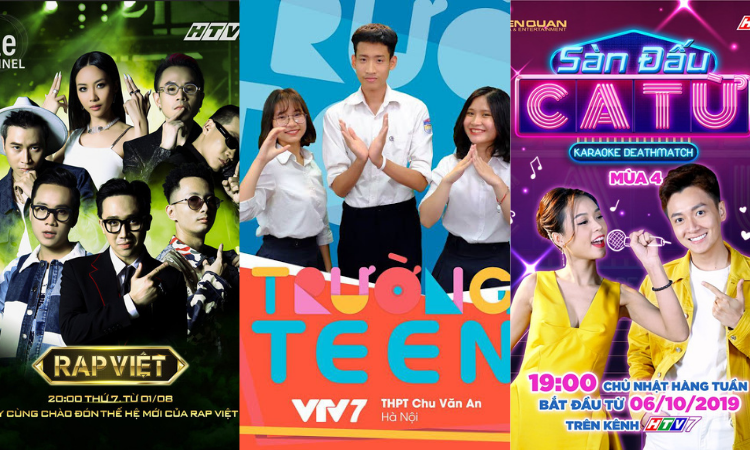 Top 10 chương trình giải trí được yêu thích tại Việt Nam