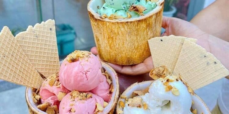 Địa chỉ bán kem ngon ở Huế