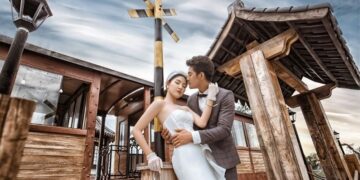 [Mới 8/2025] Background chụp hình cưới độc đáo và đầy ấn tượng