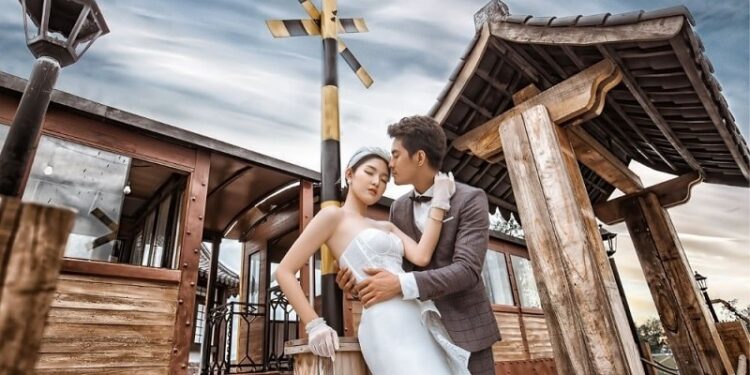 [Mới 8/2025] Background chụp hình cưới độc đáo và đầy ấn tượng