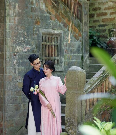 Chụp ảnh couple áo dài 2026 – Lưu giữ khoảnh khắc ngọt ngào